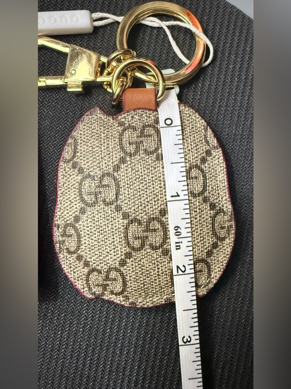 Gucci Designer Brown and Pink Owl Keychain Bag Charm NEW - Picture 7 of 9